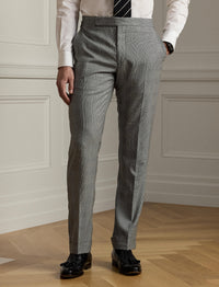 Kent Prince of Wales wool suit - Black & White