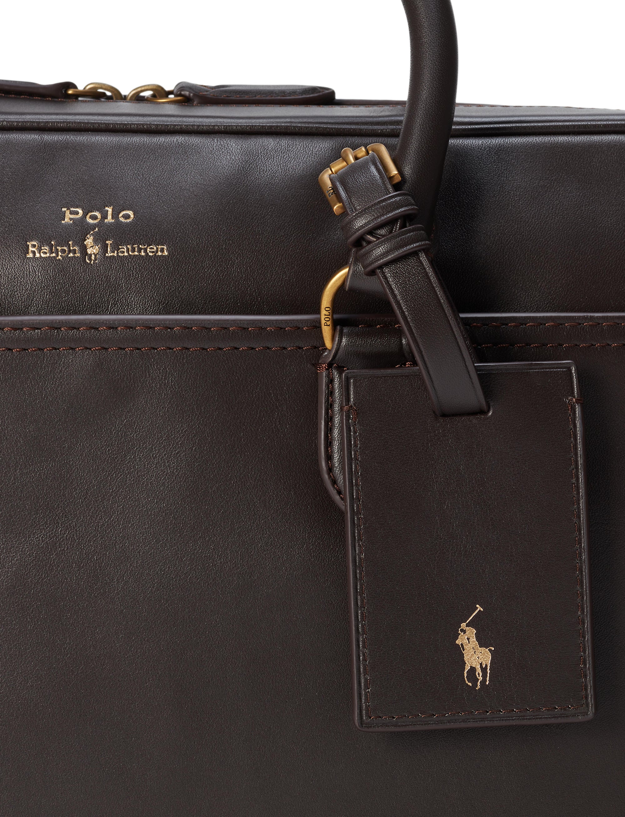 Porte-documents en cuir - Dark Brown
