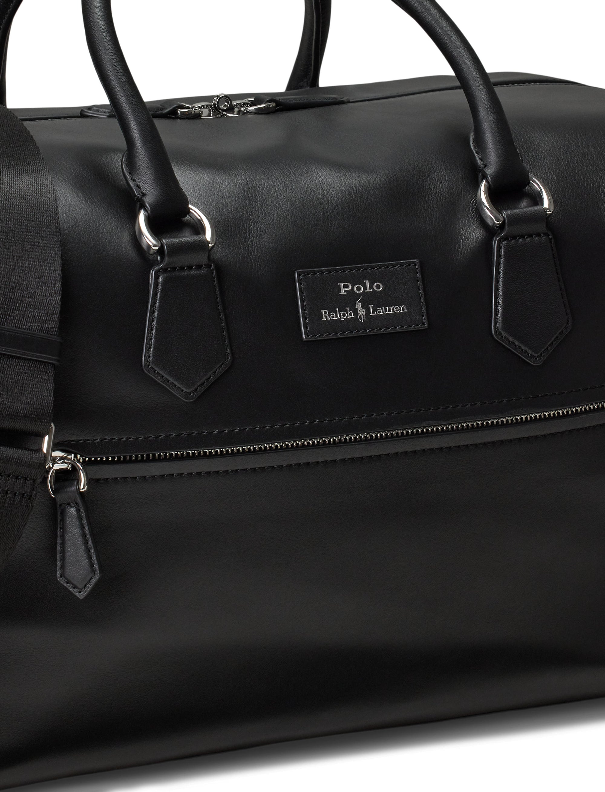 Sac de voyage en cuir souple - Black