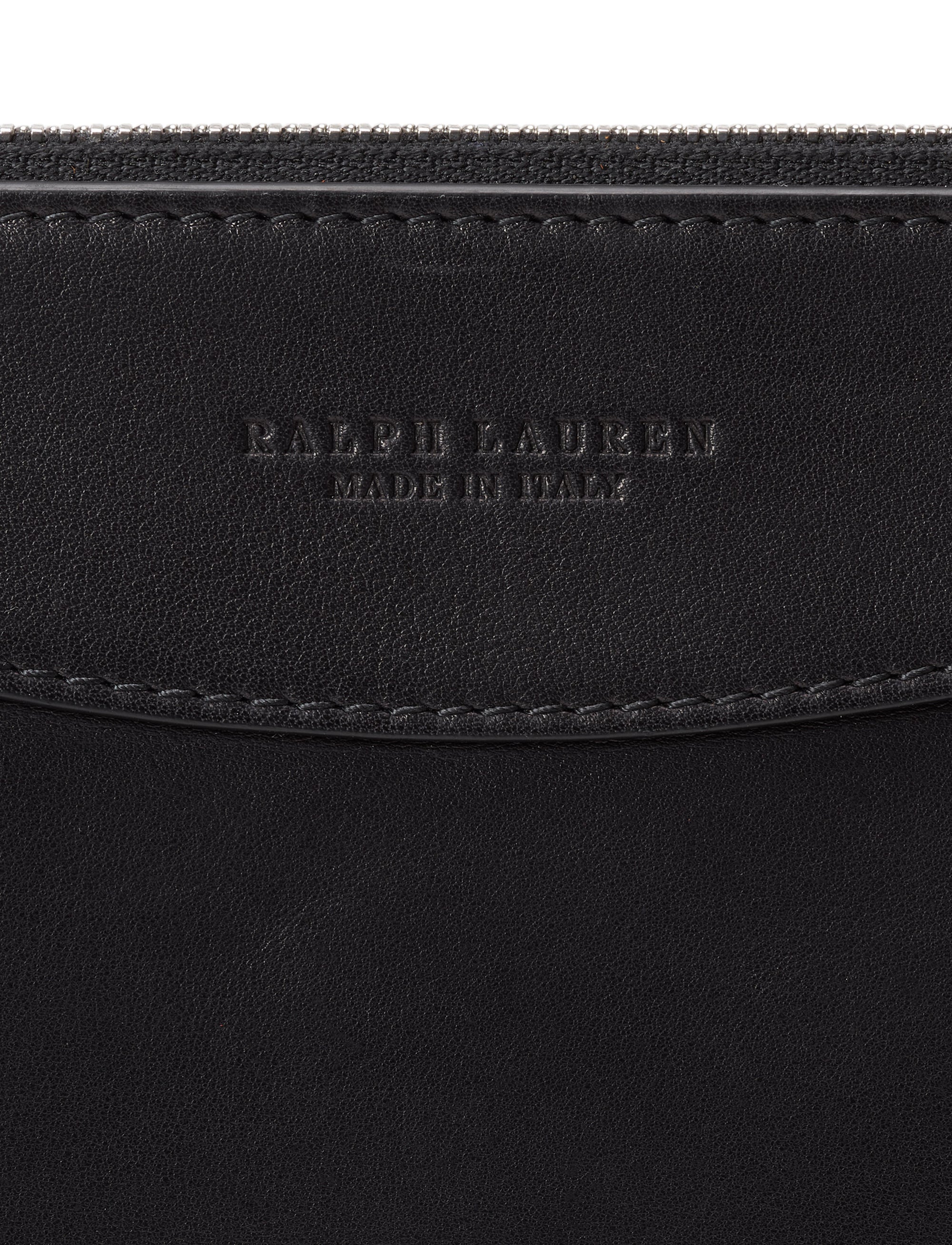 Pochette Bedford en cuir - Black