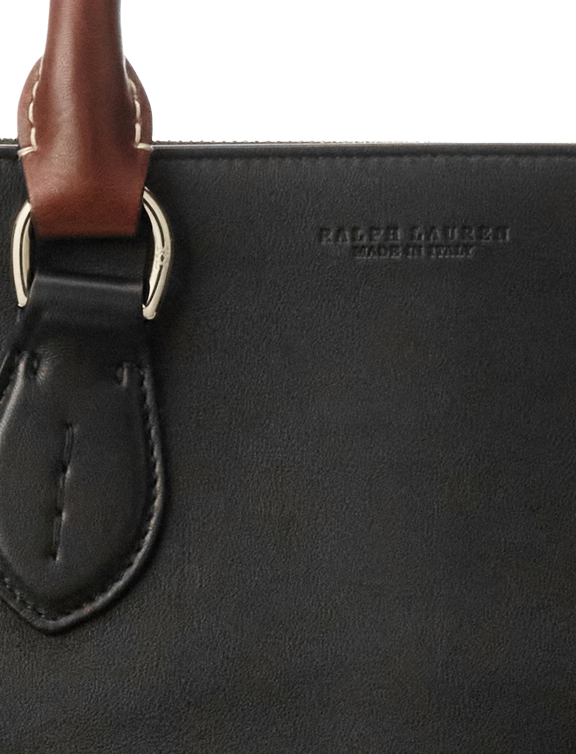 Porte-documents Voyager en cuir - Black