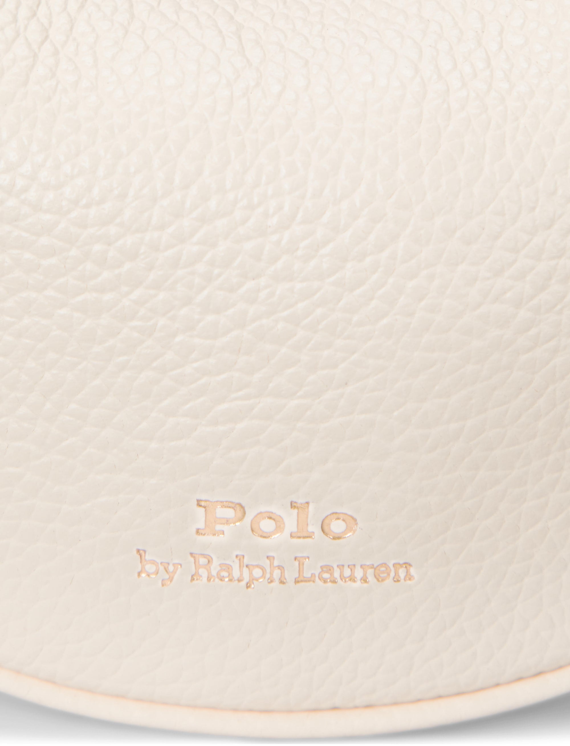 Porte-cartes Polo ID en cuir - Ivory