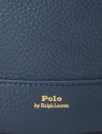 Bellport small leather bucket bag - Marine Navy
