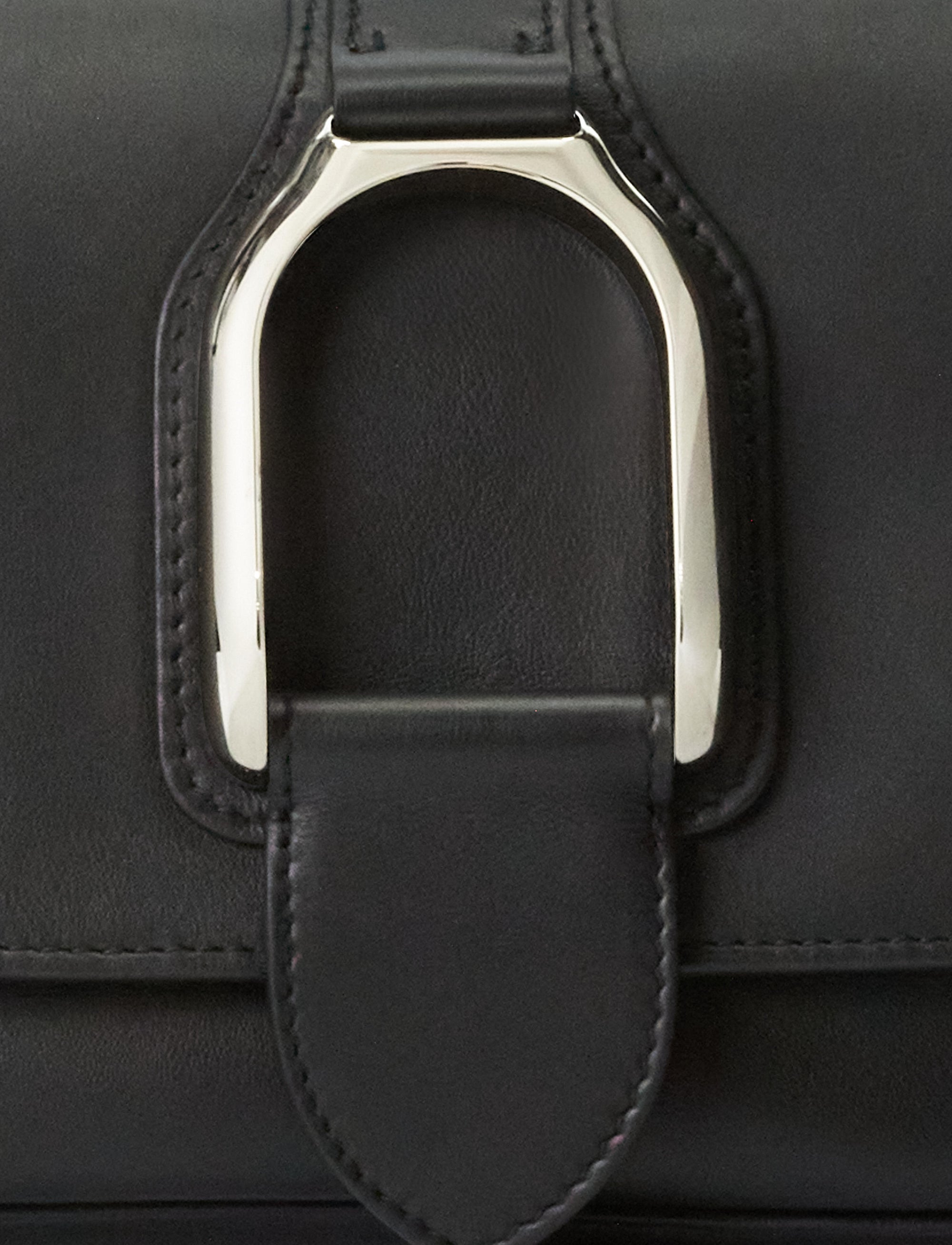 Sac porté épaule Welington en cuir - Black