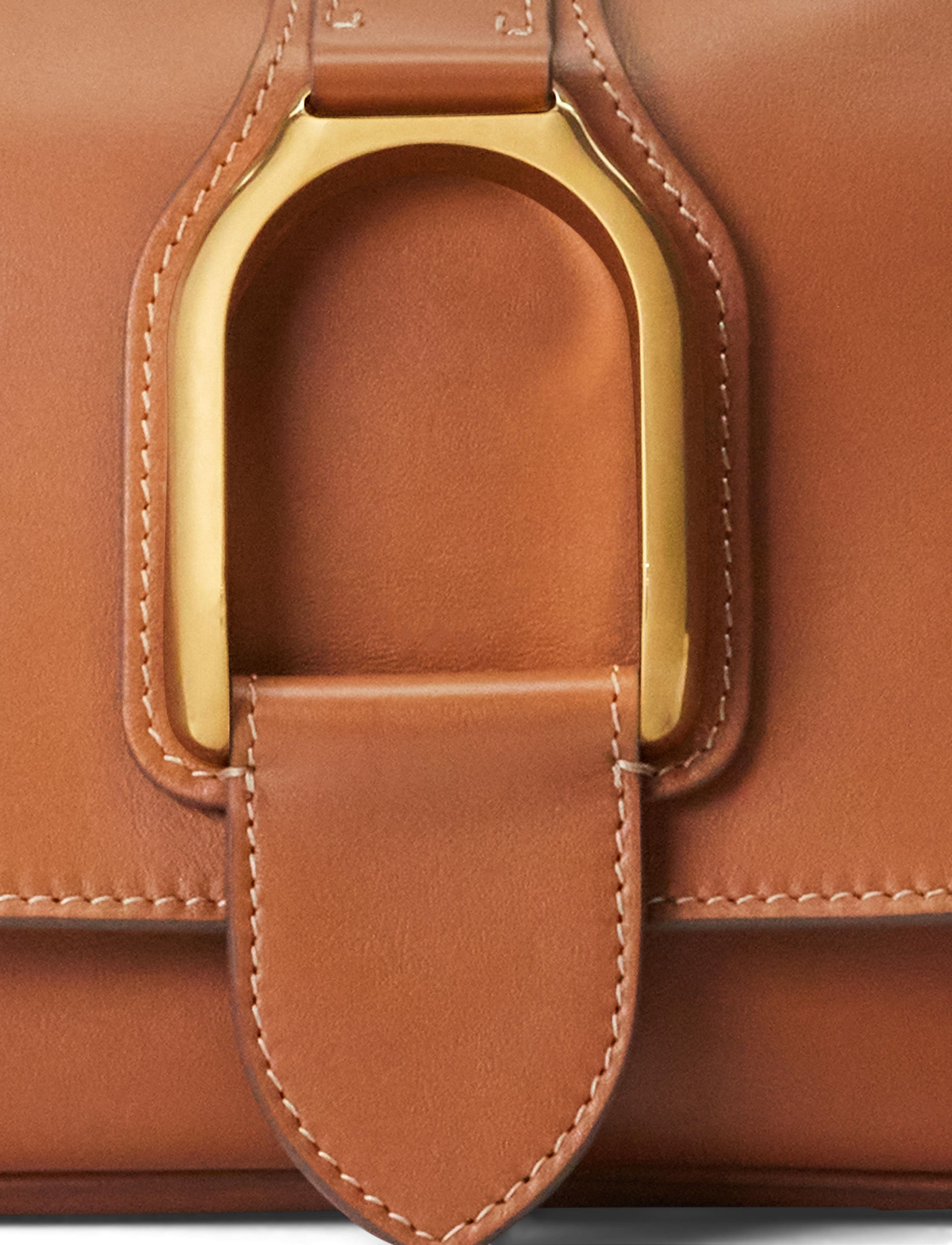Sac porté épaule Welington en cuir - Gold