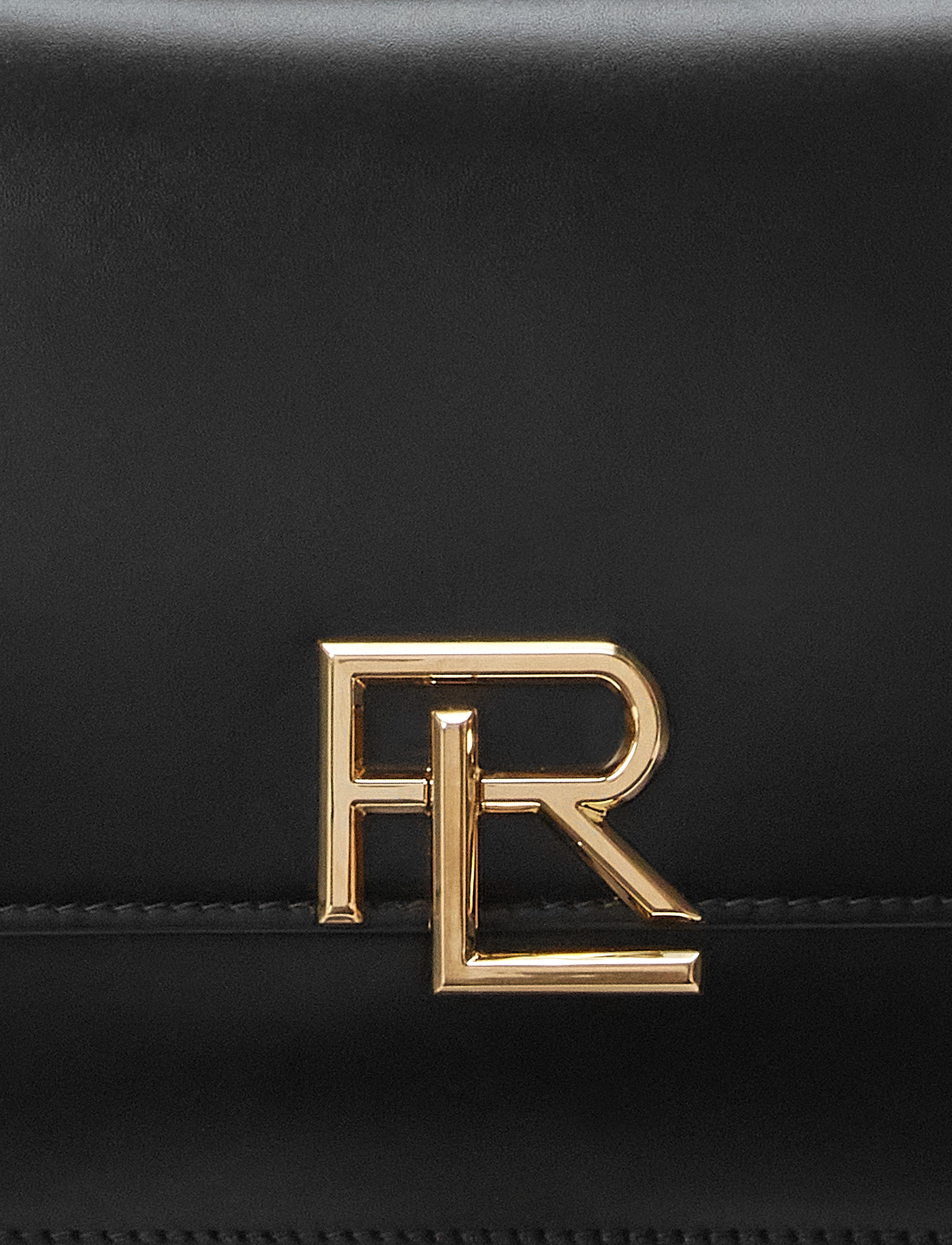 Sac porté main RL 888 en cuir - Black