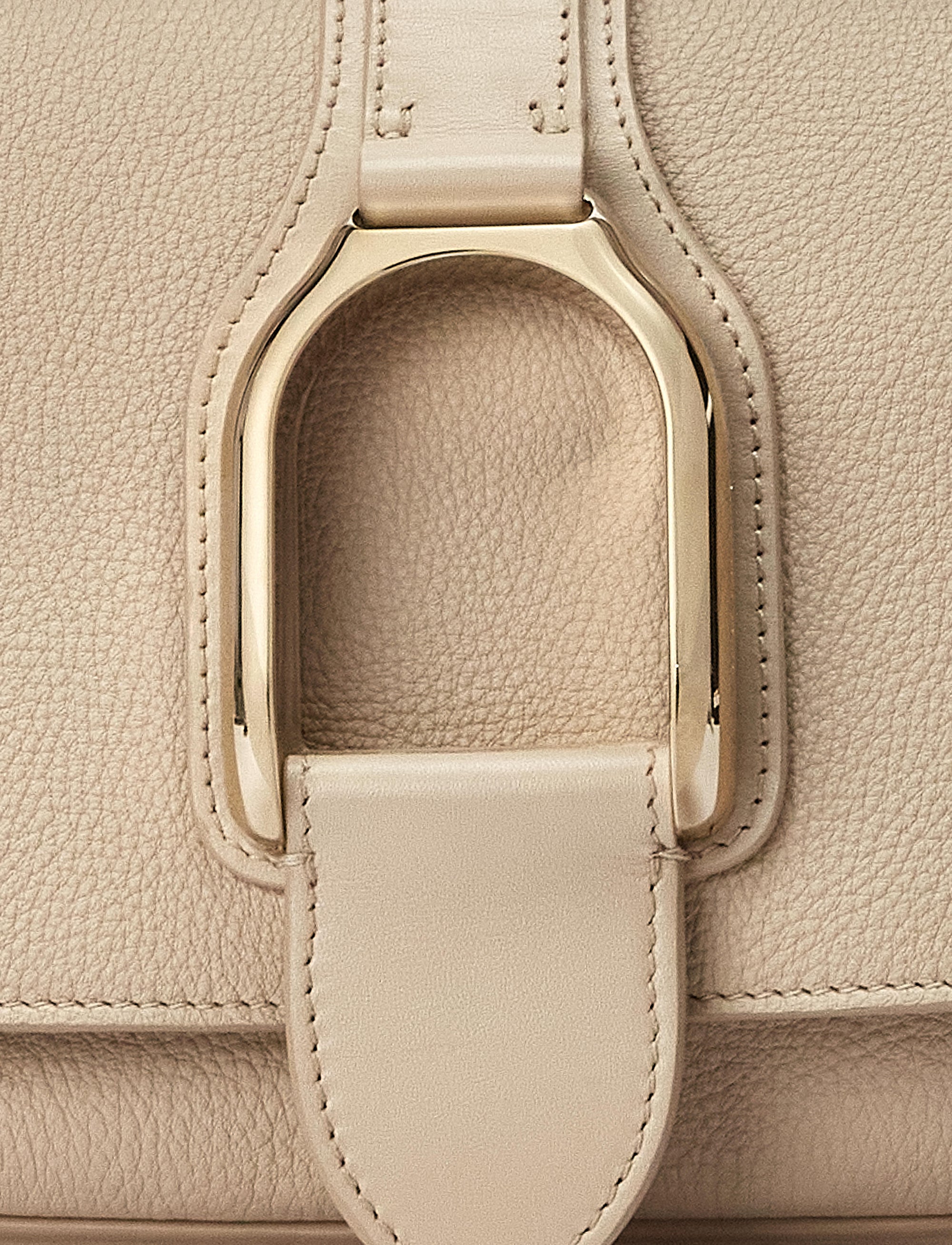 Sac porté épaule Welington en cuir - Fawn