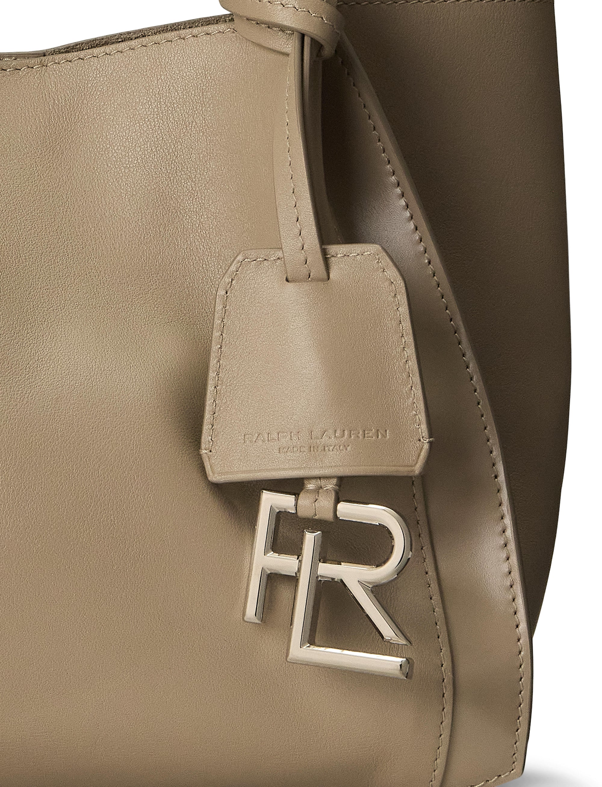 Mini-cabas RL 888 en cuir - Mineral