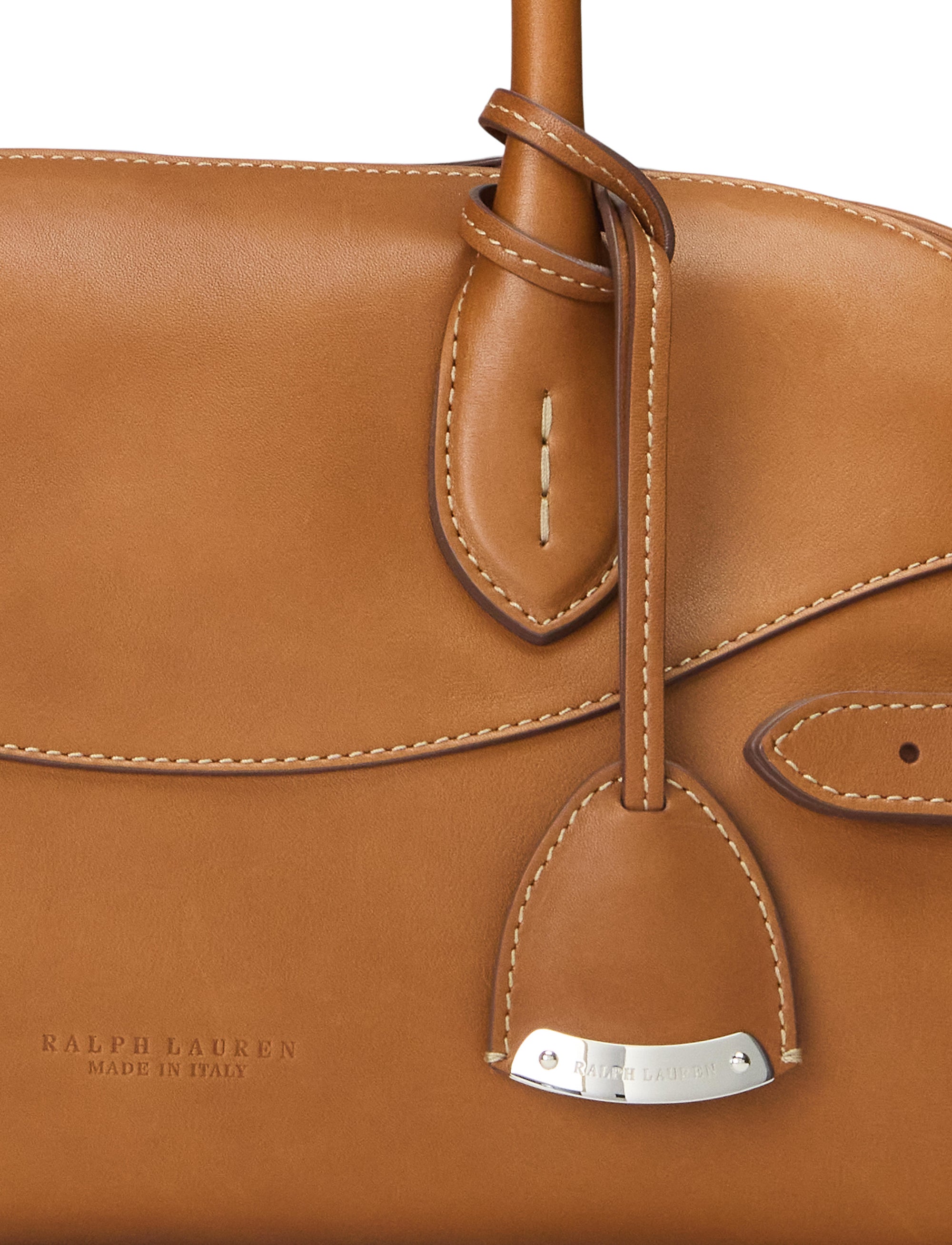 Sac bowling en cuir - Gold