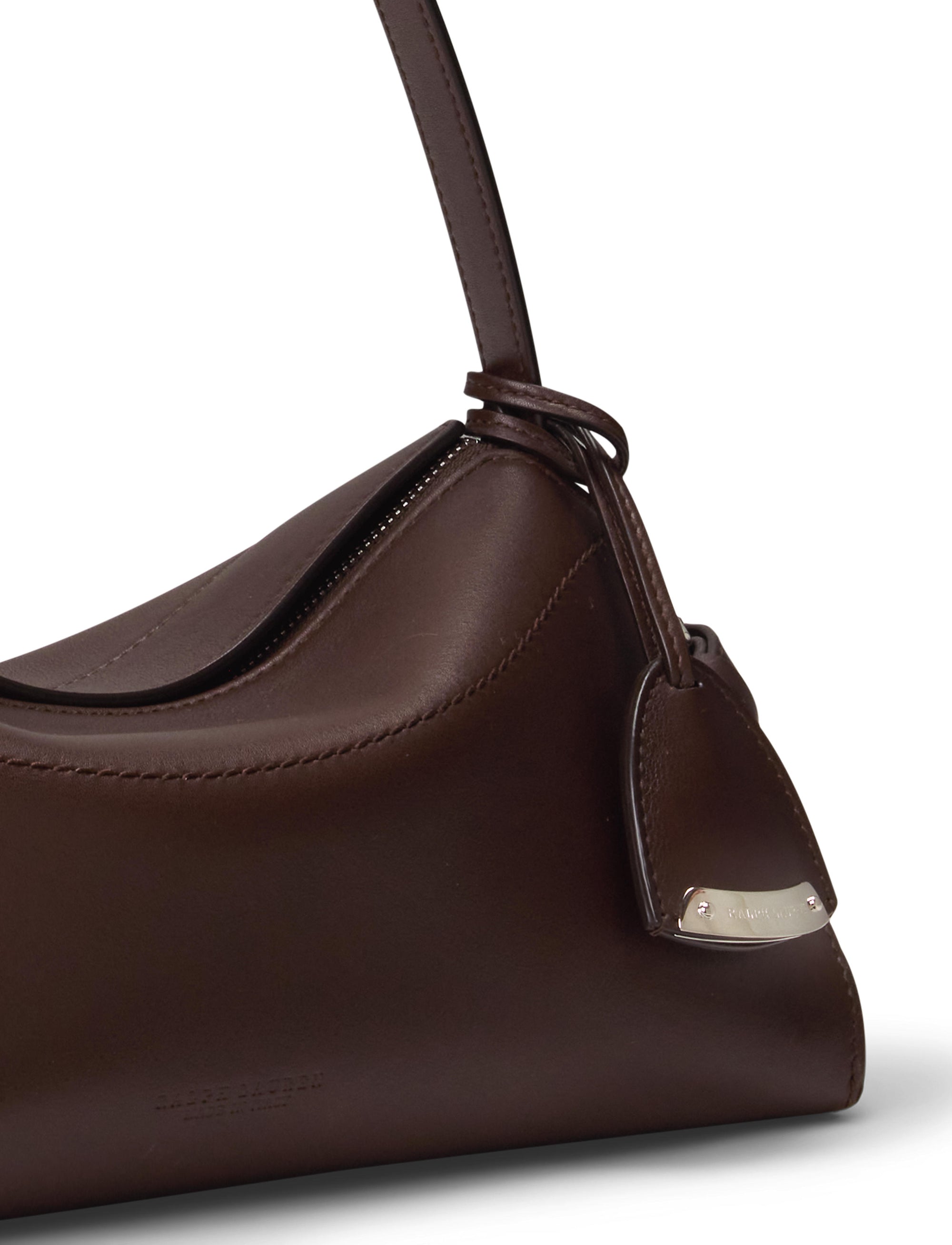 Le petit sac porté épaule Ralph en cuir - Mocha