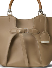 Cabas Ralph en cuir - Taupe