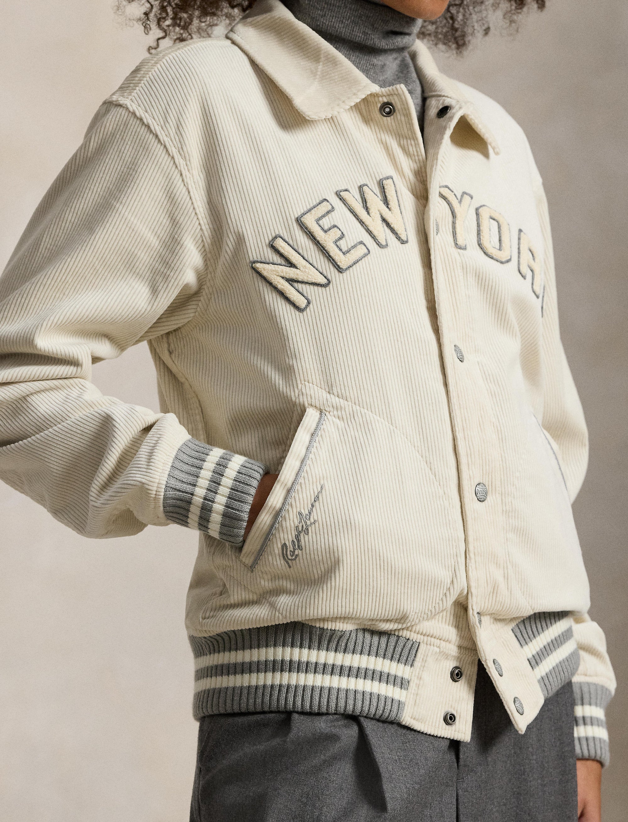 Veste Polo Ralph Lauren Yankees™ - Antique Cream