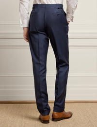 Costume Gregory peau de requin en laine - Navy