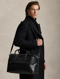 Sac de voyage en cuir souple - Black