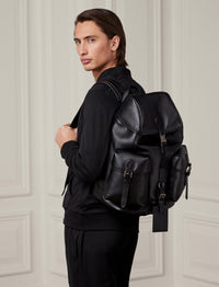 Sac à dos en cuir - Black