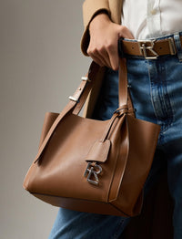 Mini-cabas RL 888 en cuir - Gold