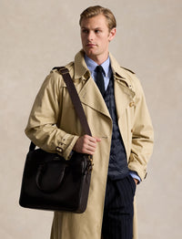 Porte-documents en cuir - Dark Brown