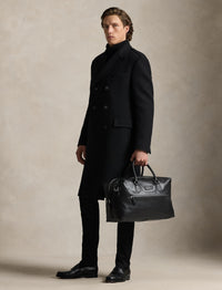 Sac de voyage en cuir souple - Black
