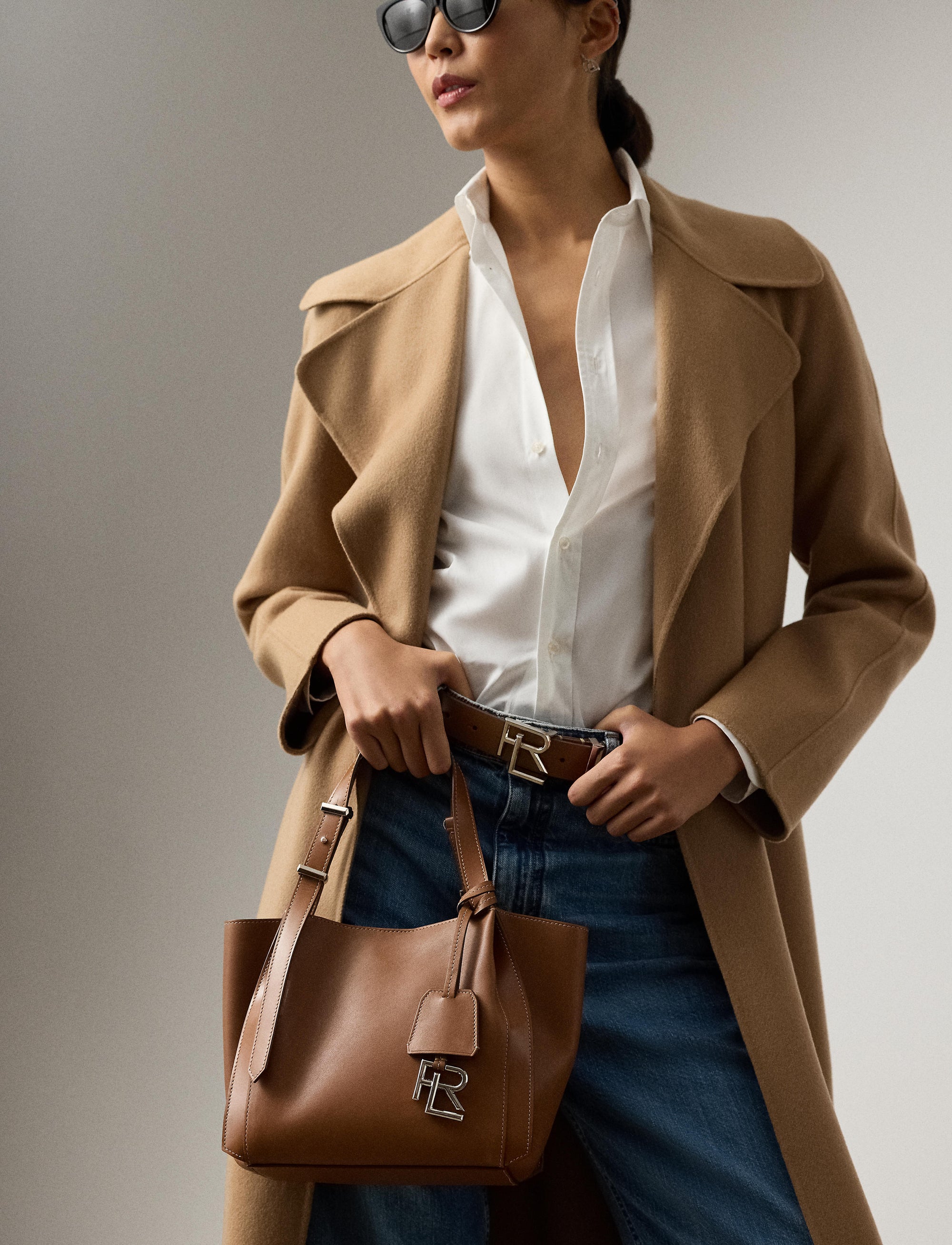 Mini-cabas RL 888 en cuir - Gold