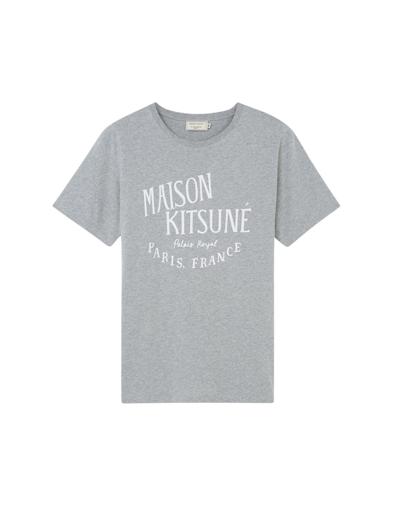 T-shirt à col rond Palais Royal Paris - Grey Melange