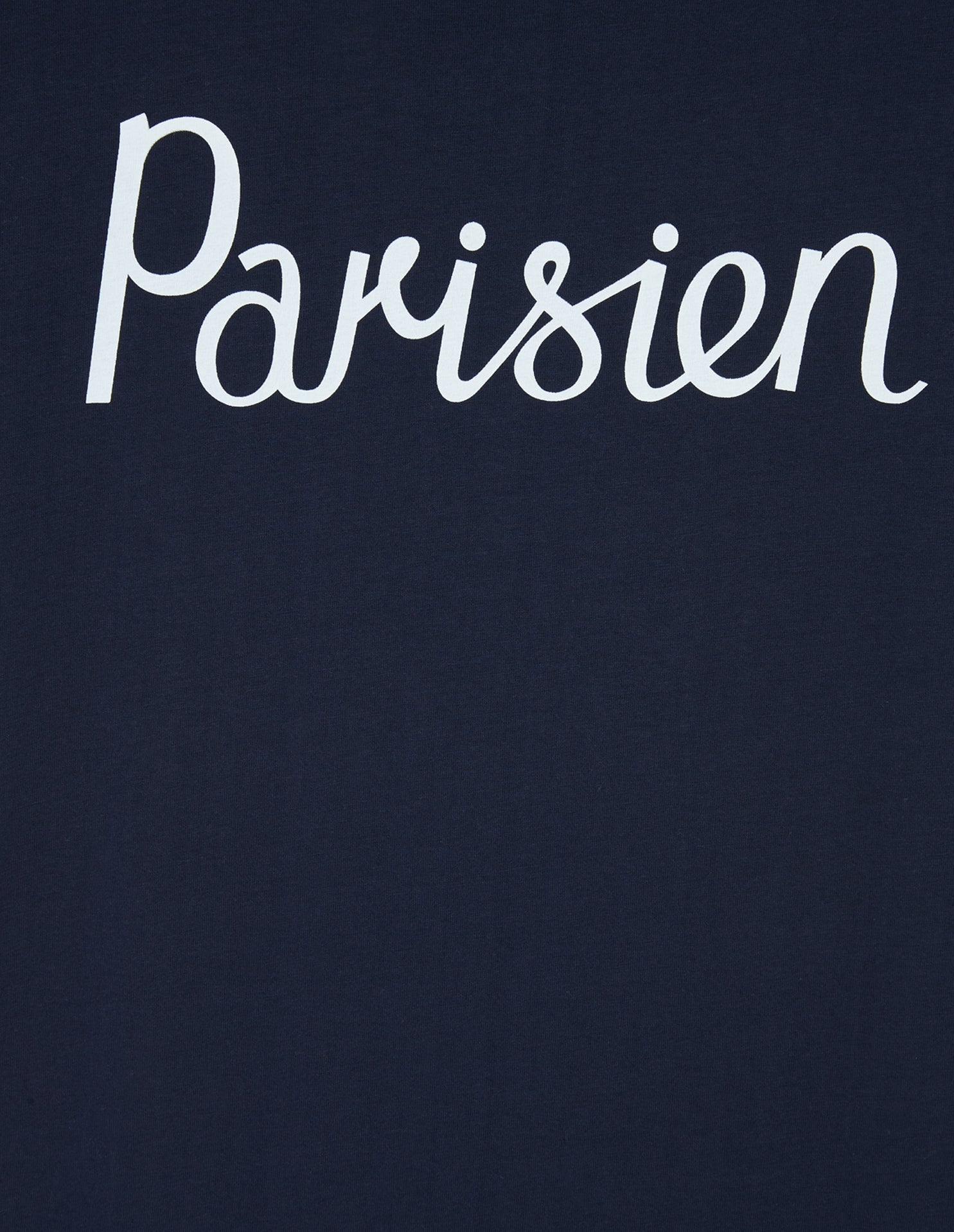 Short-sleeved round-neck T-shirt - Navy
