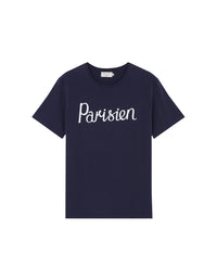 Short-sleeved round-neck T-shirt - Navy