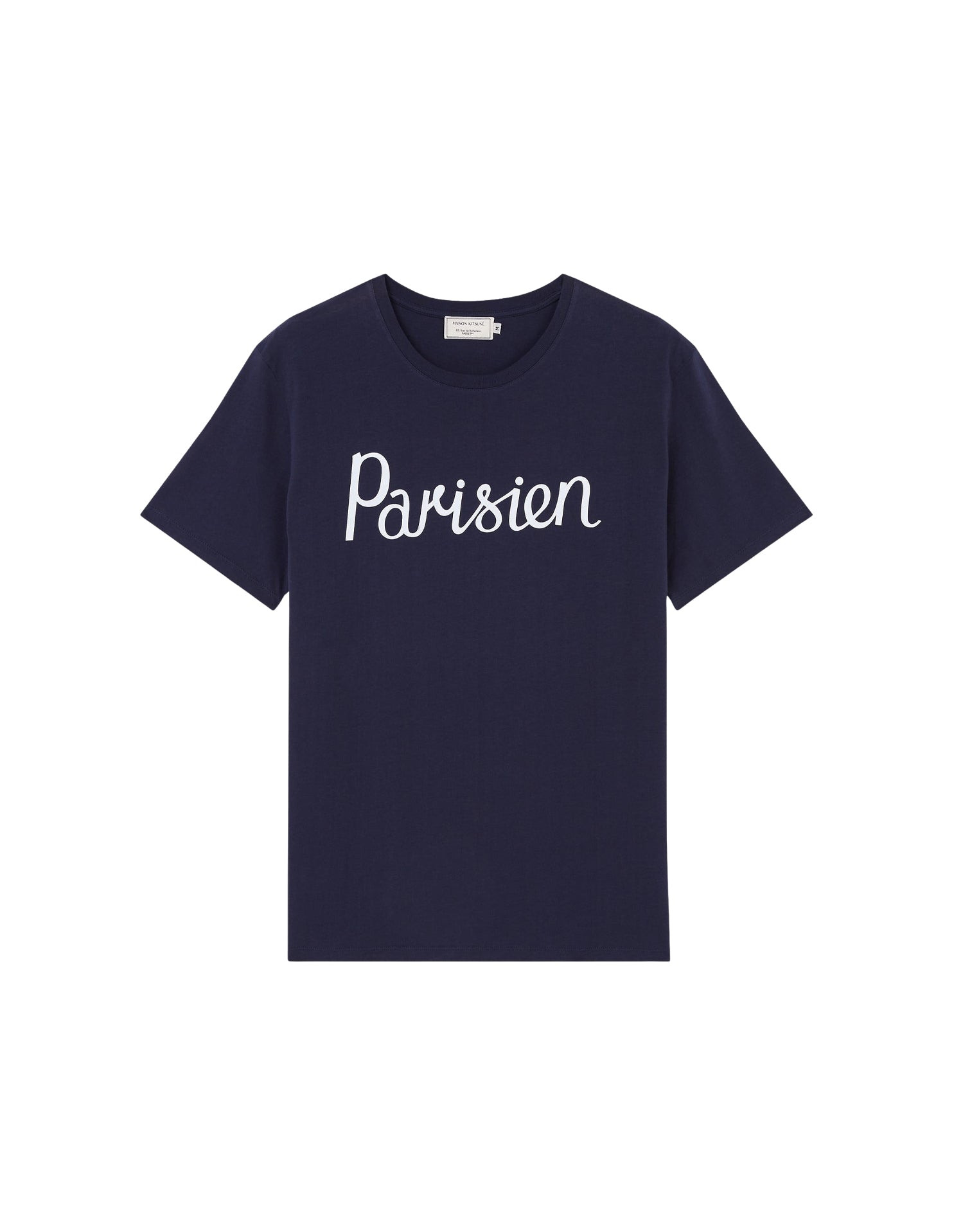 Short-sleeved round-neck T-shirt - Navy