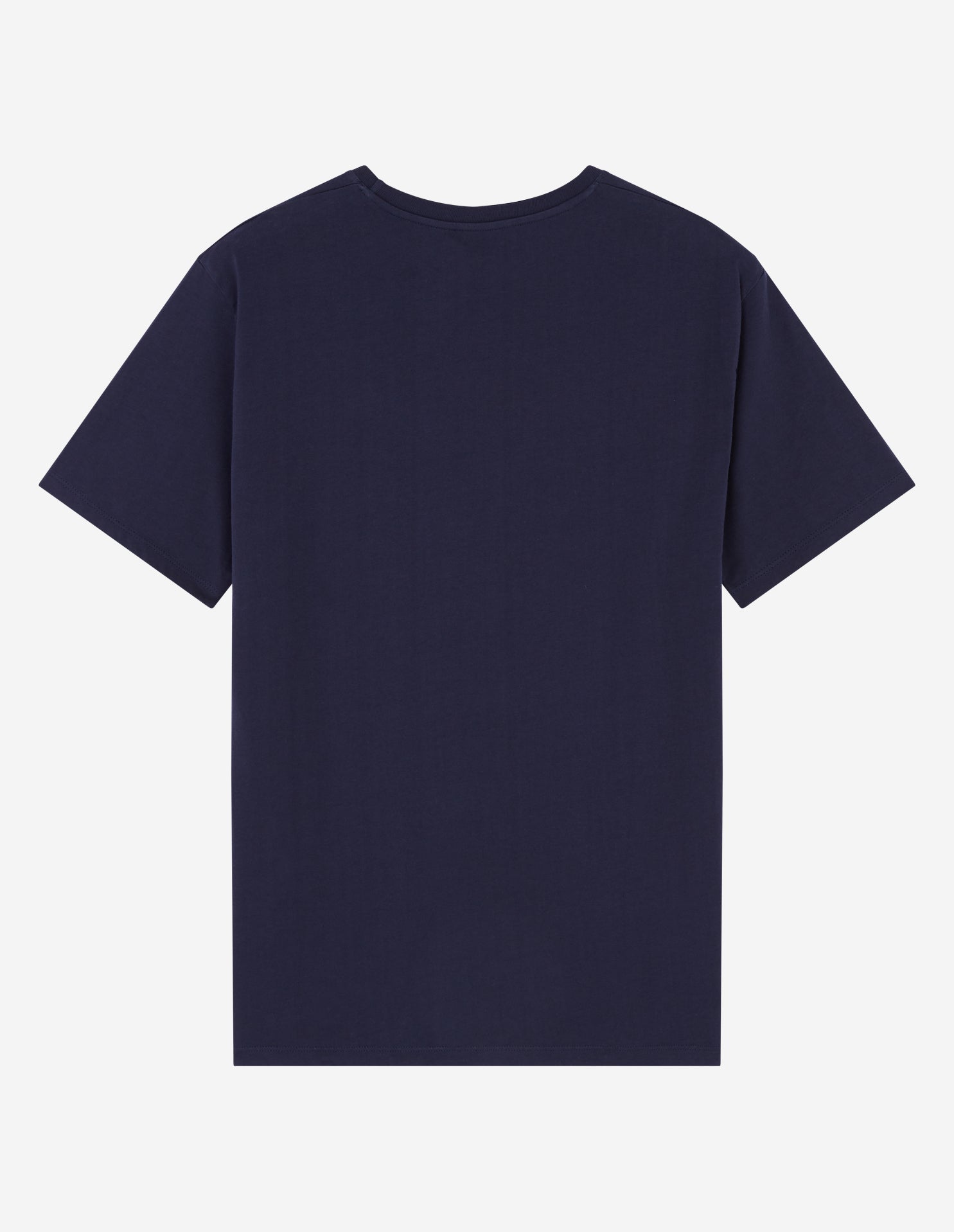 Short-sleeved round-neck T-shirt - Navy