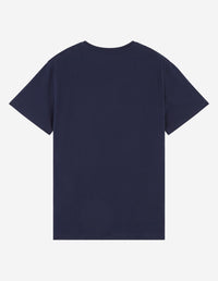 T-shirt à encolure arrondie - Navy