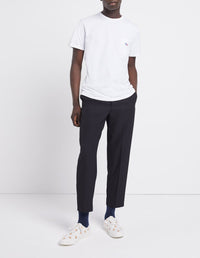 Round neck T-shirt - White