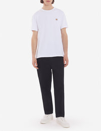 Short-sleeved round-neck T-shirt - White