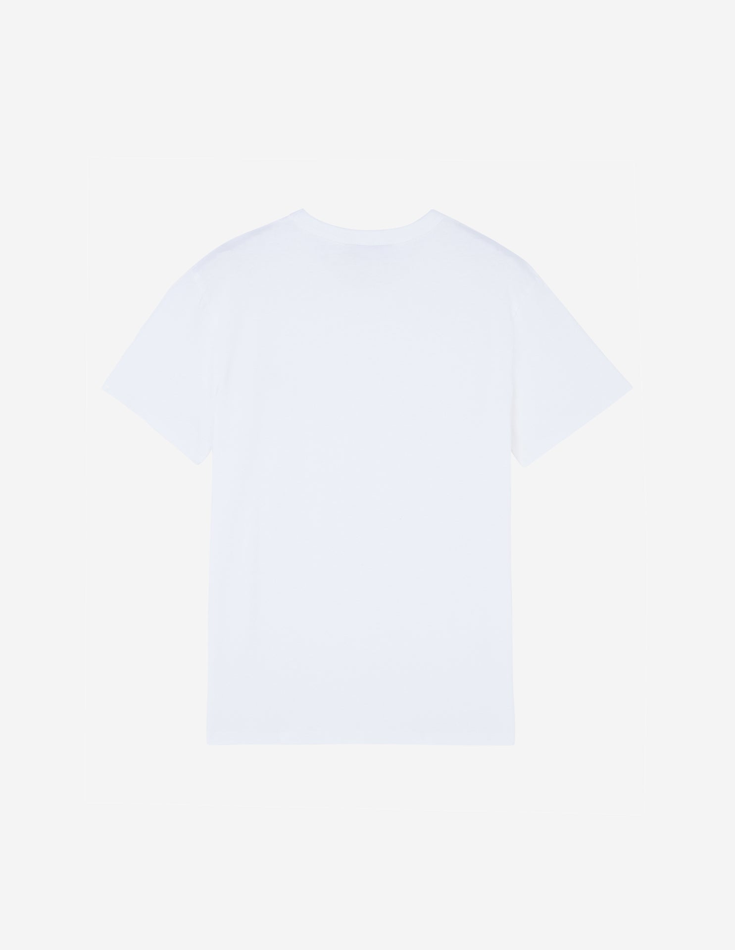 Short-sleeved round-neck T-shirt - White