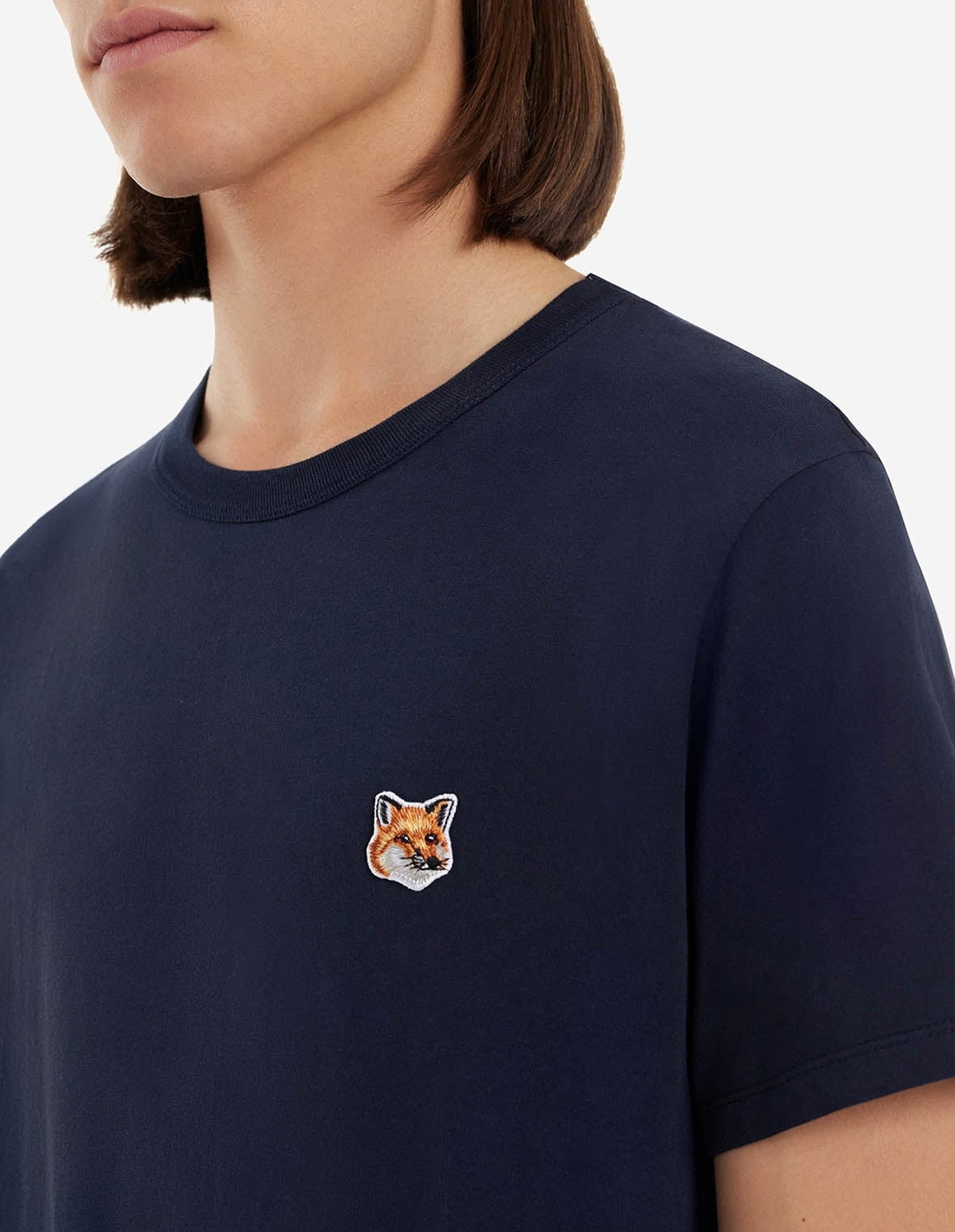 T-shirt manches courtes à col rond - Navy