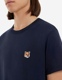 Short-sleeved round-neck T-shirt - Navy