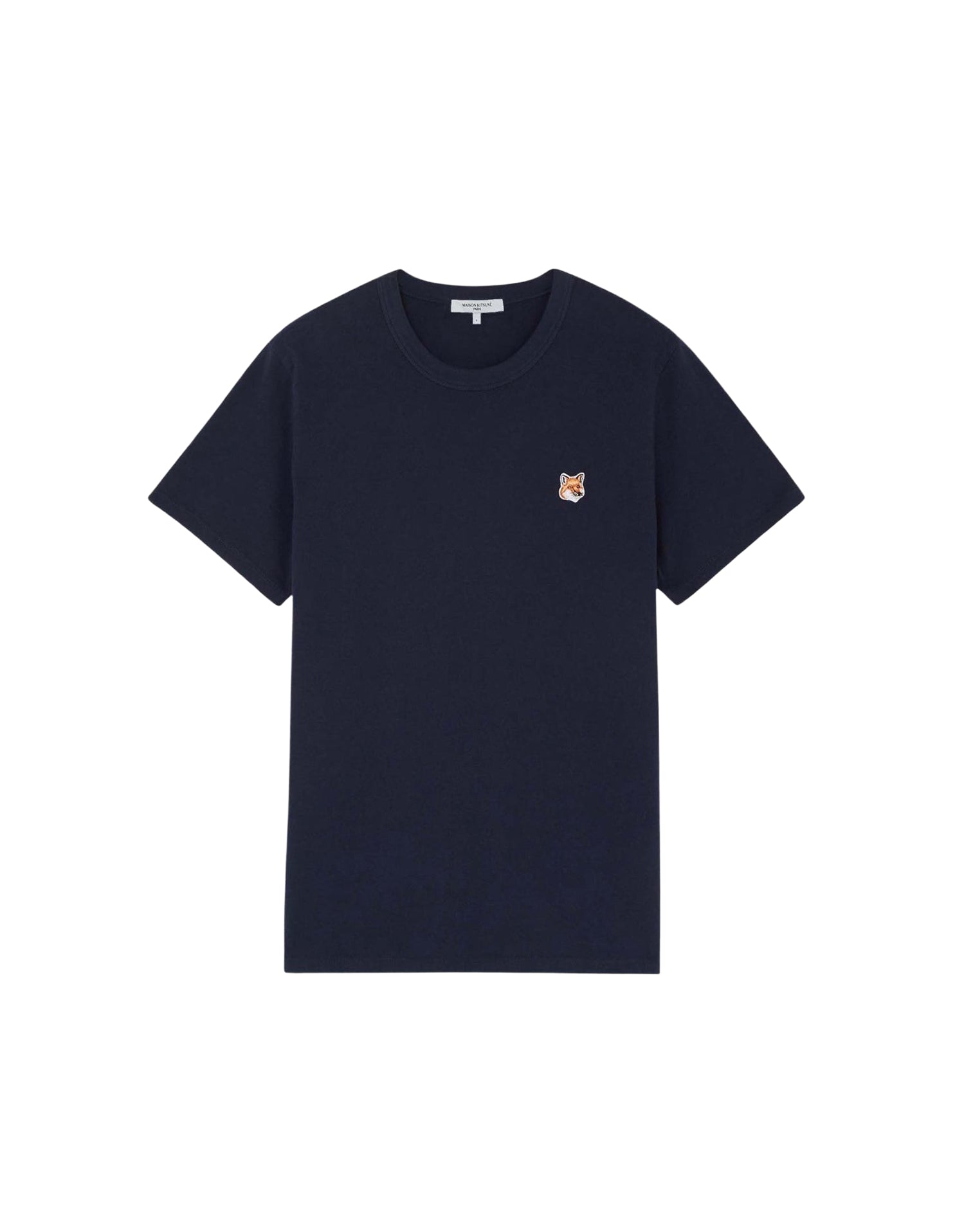 Short-sleeved round-neck T-shirt - Navy