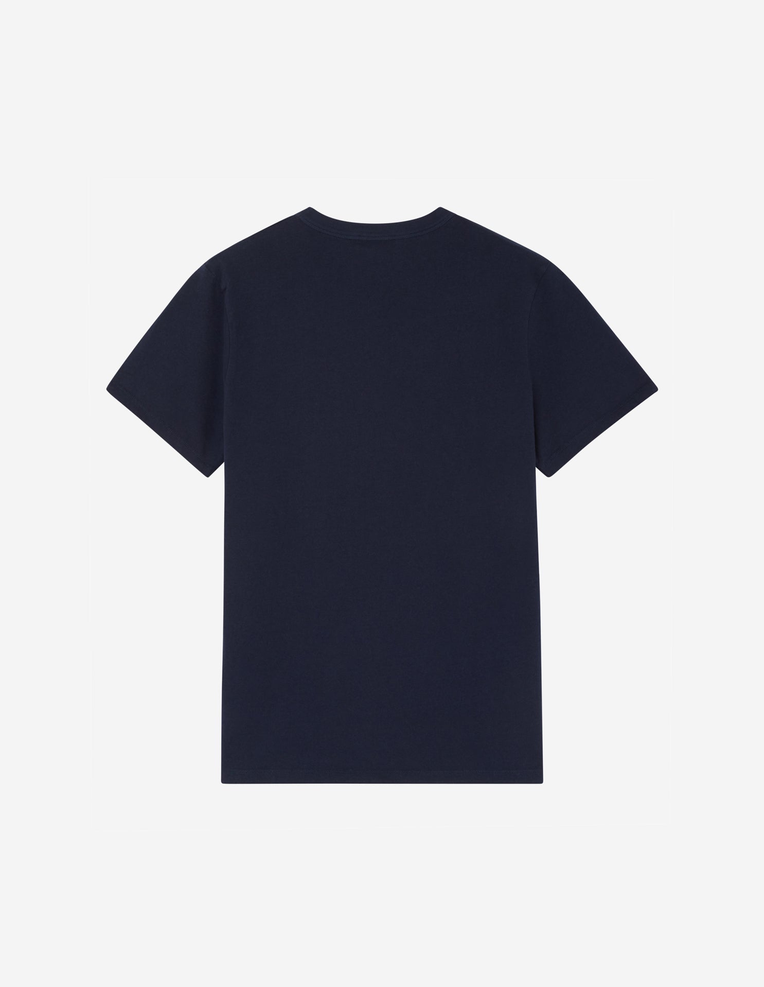 Short-sleeved round-neck T-shirt - Navy