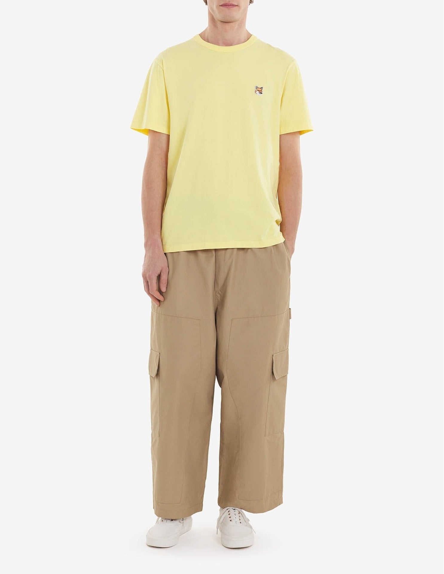 T-shirt manches courtes à col rond - Soft Yellow