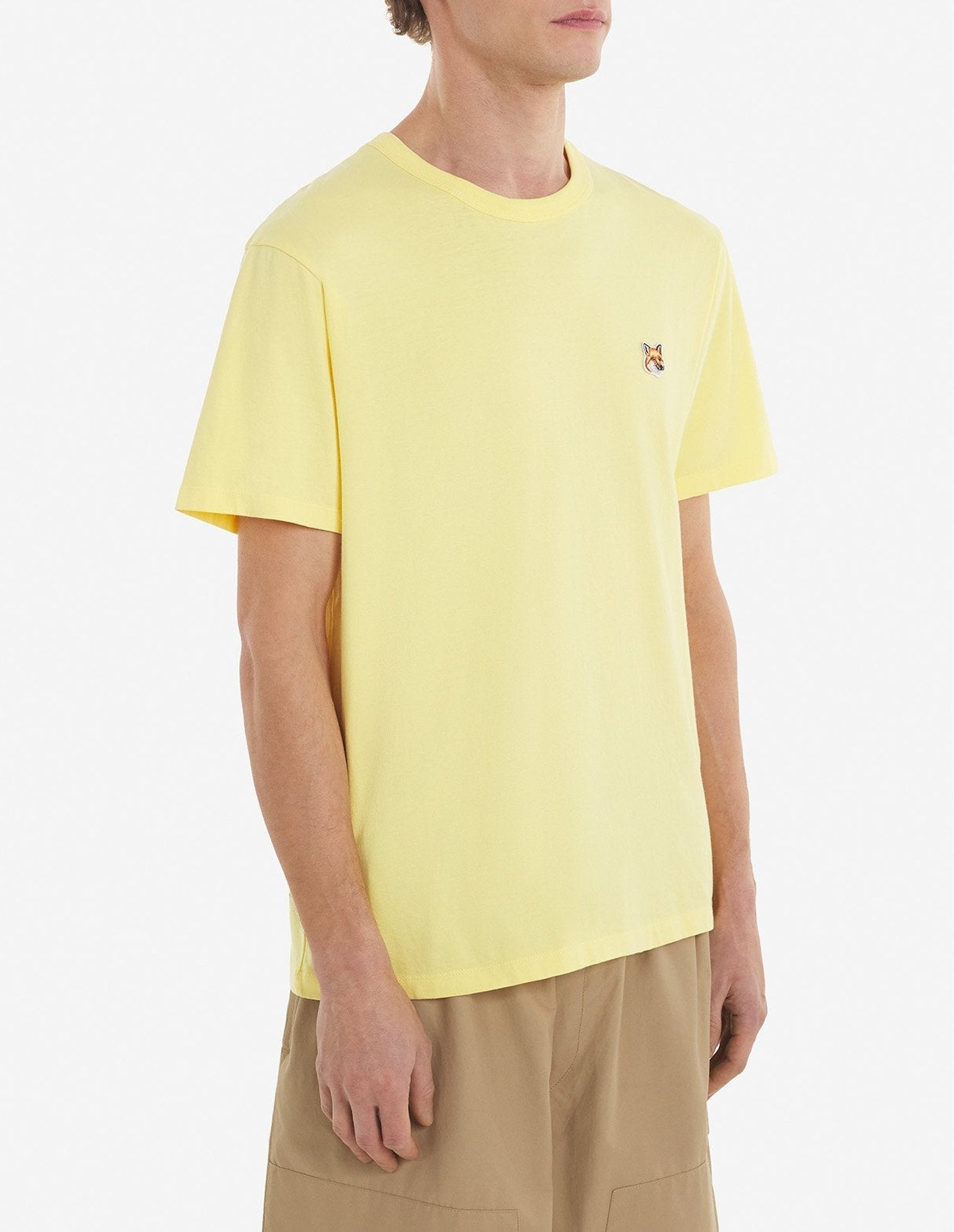 T-shirt manches courtes à col rond - Soft Yellow