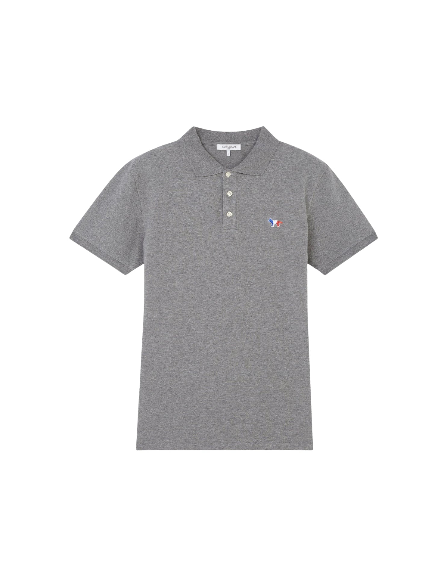 Polo Fox à manches courtes - Grey Melange