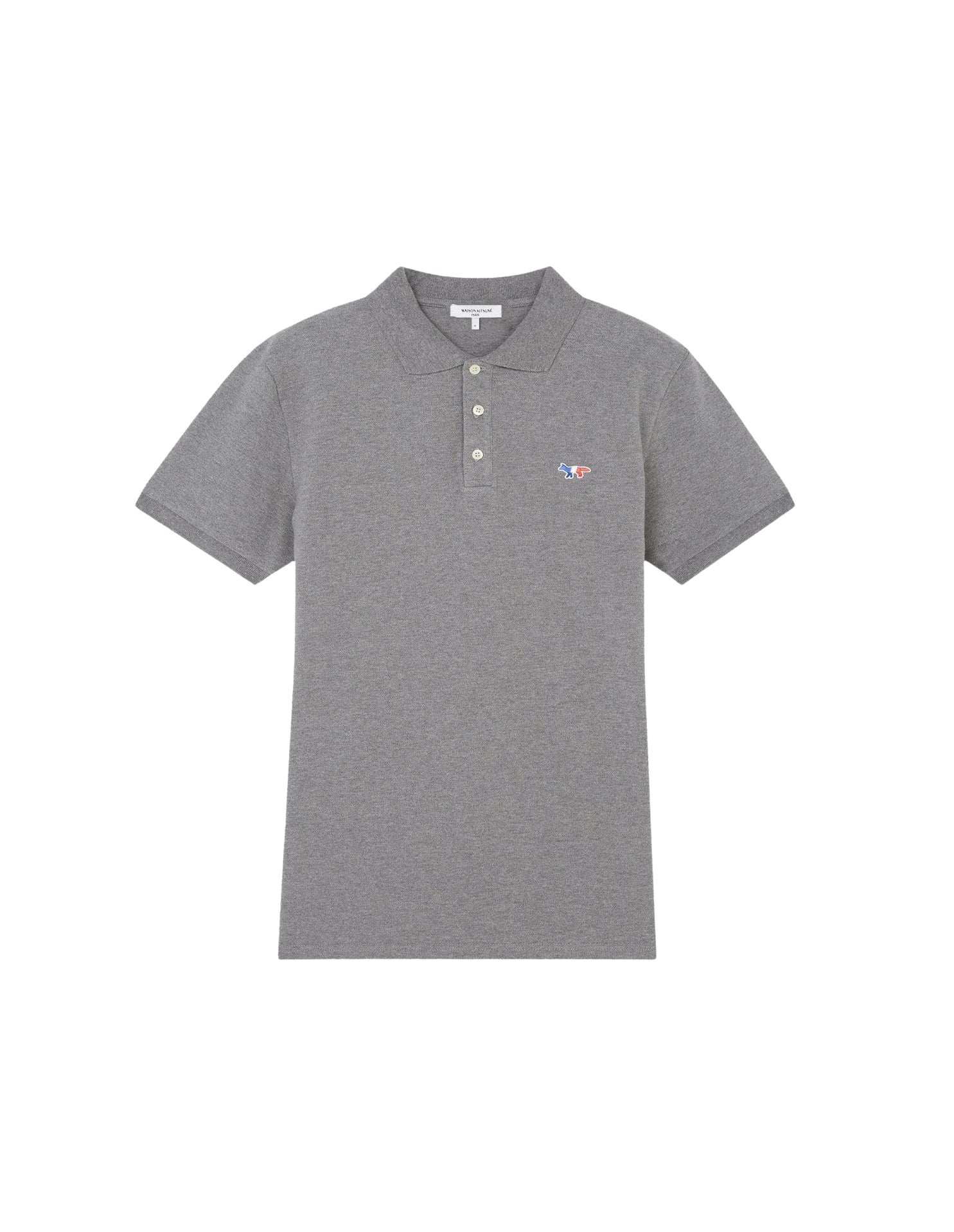 Polo Fox à manches courtes - Grey Melange
