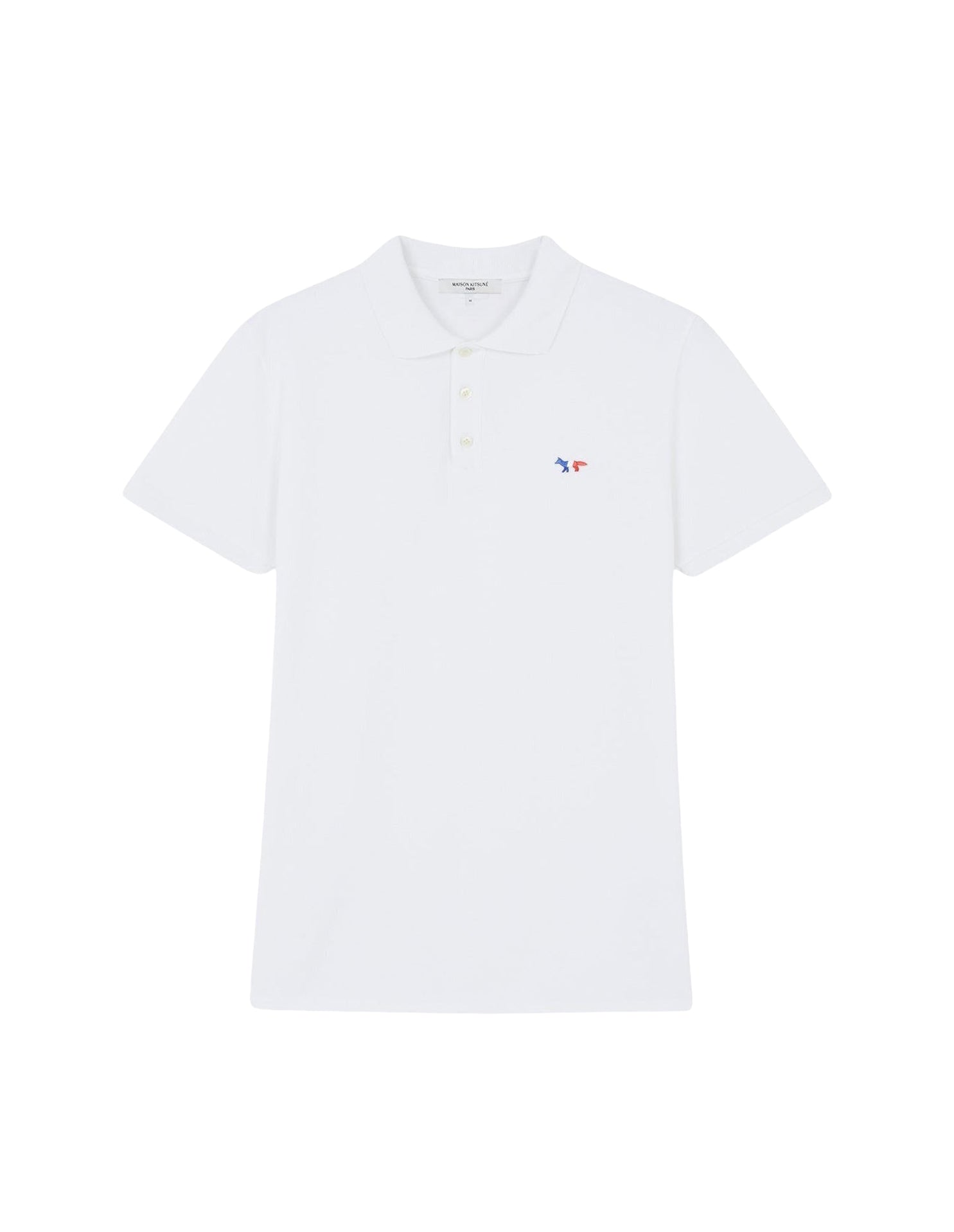 Fox short-sleeved polo shirt - White