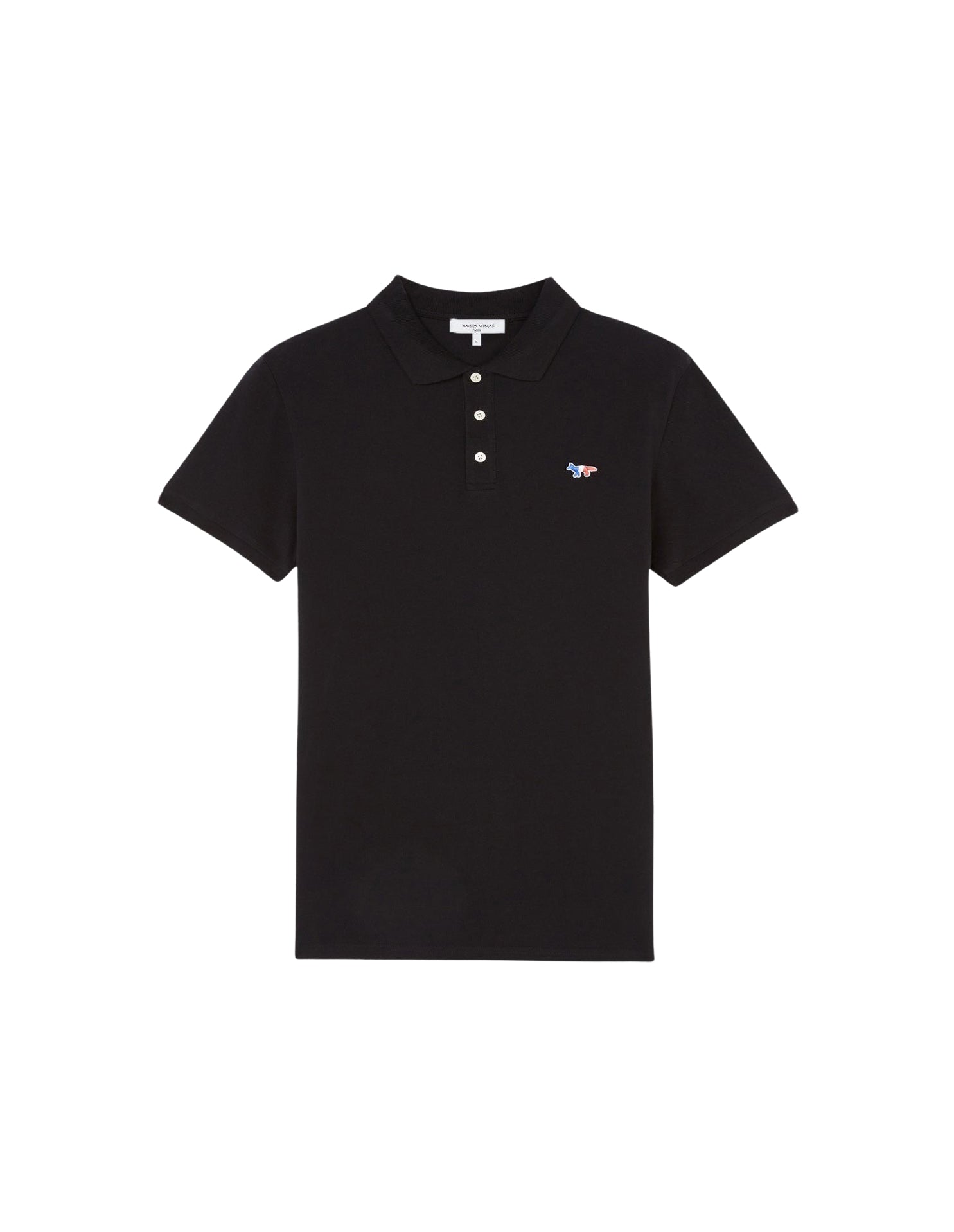 Polo Fox à manches courtes - Black