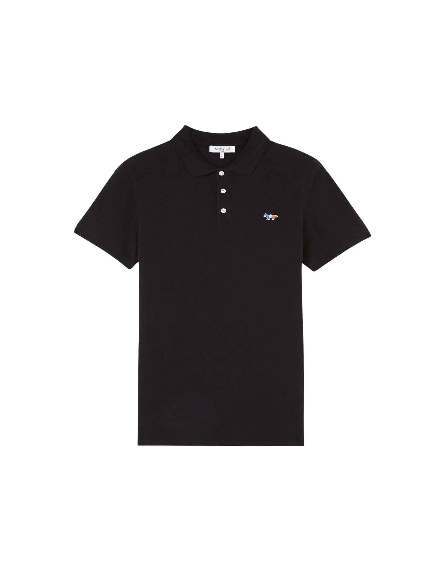 Polo Fox à manches courtes - Black
