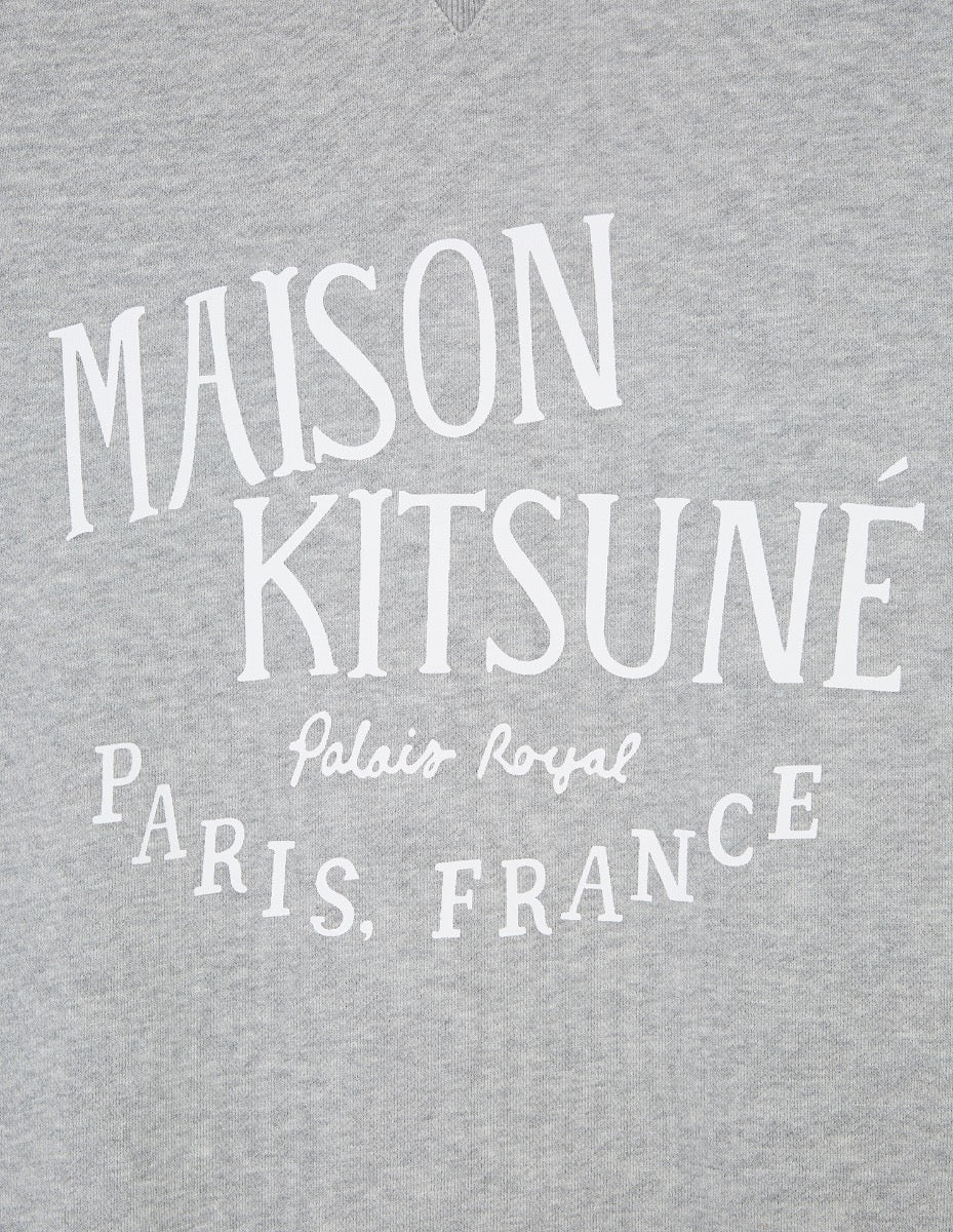 Sweatshirt Palais Royal à manches longues raglan - Grey Melange