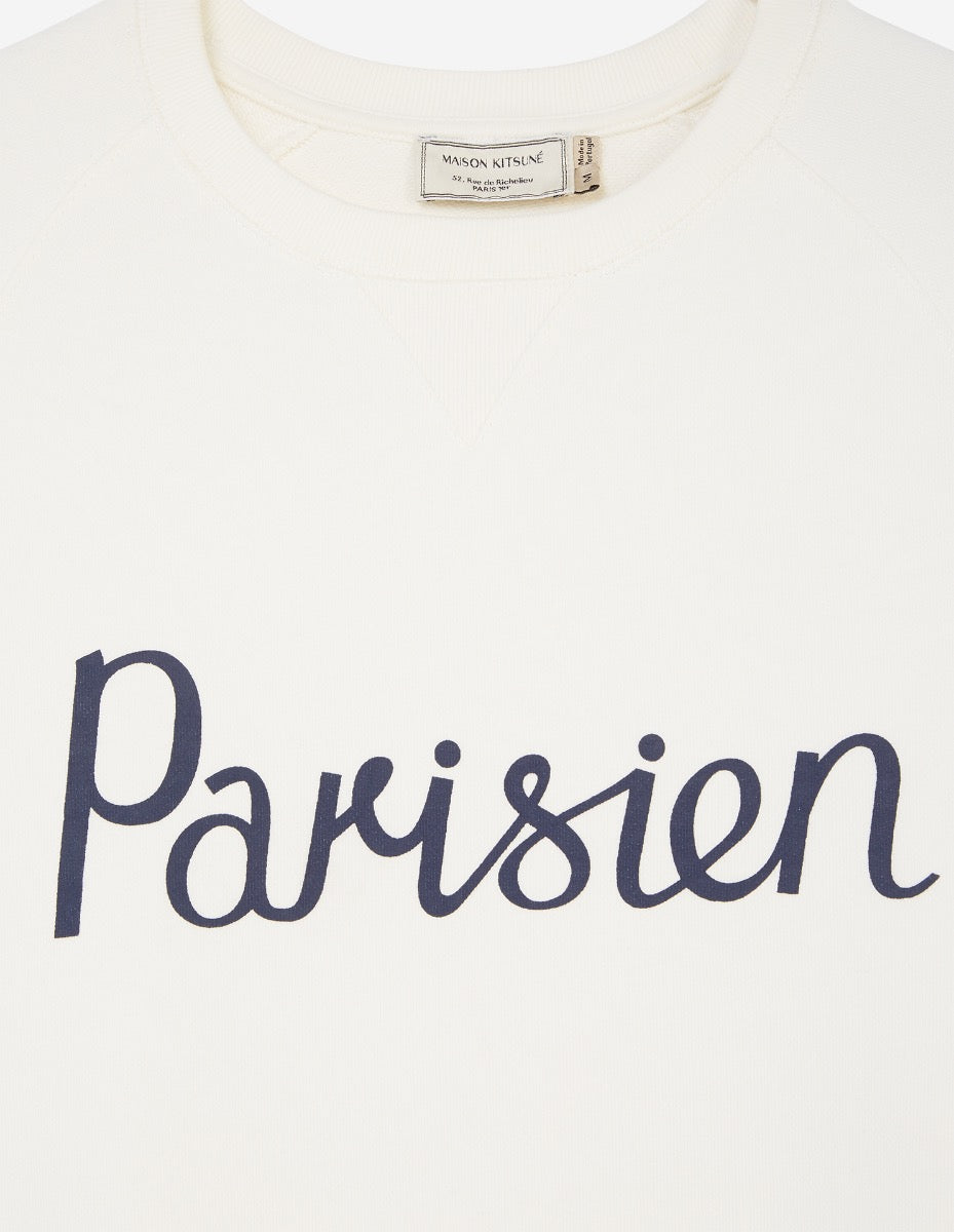 Sweatshirt à col arrondi et manches longues raglan - Latte