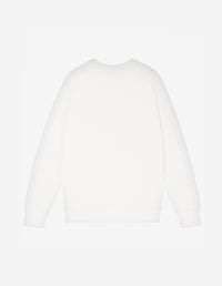 Sweatshirt à col arrondi et manches longues raglan - Latte