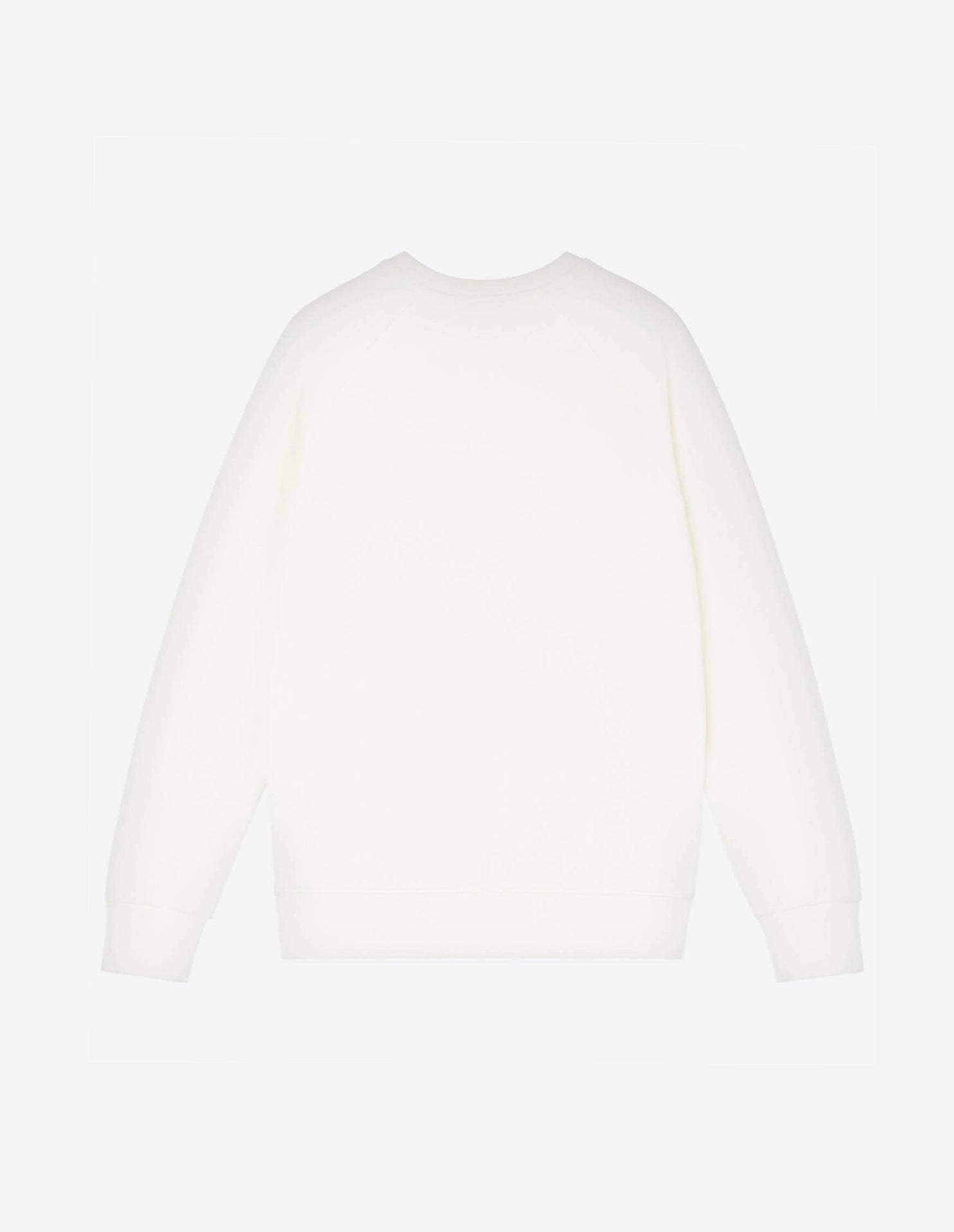 Sweatshirt à col arrondi et manches longues raglan - Latte
