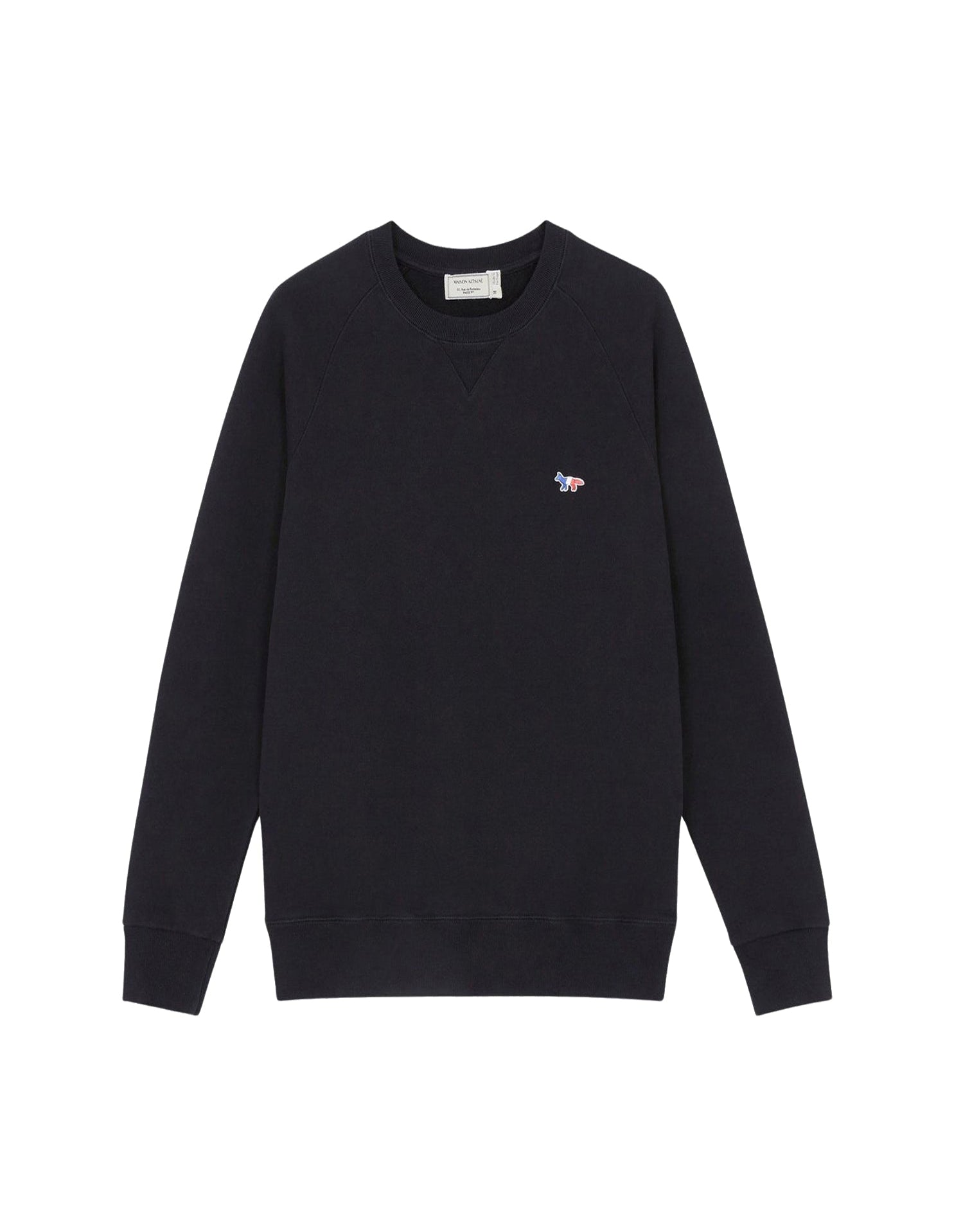 Long-sleeved raglan sweatshirt - Black