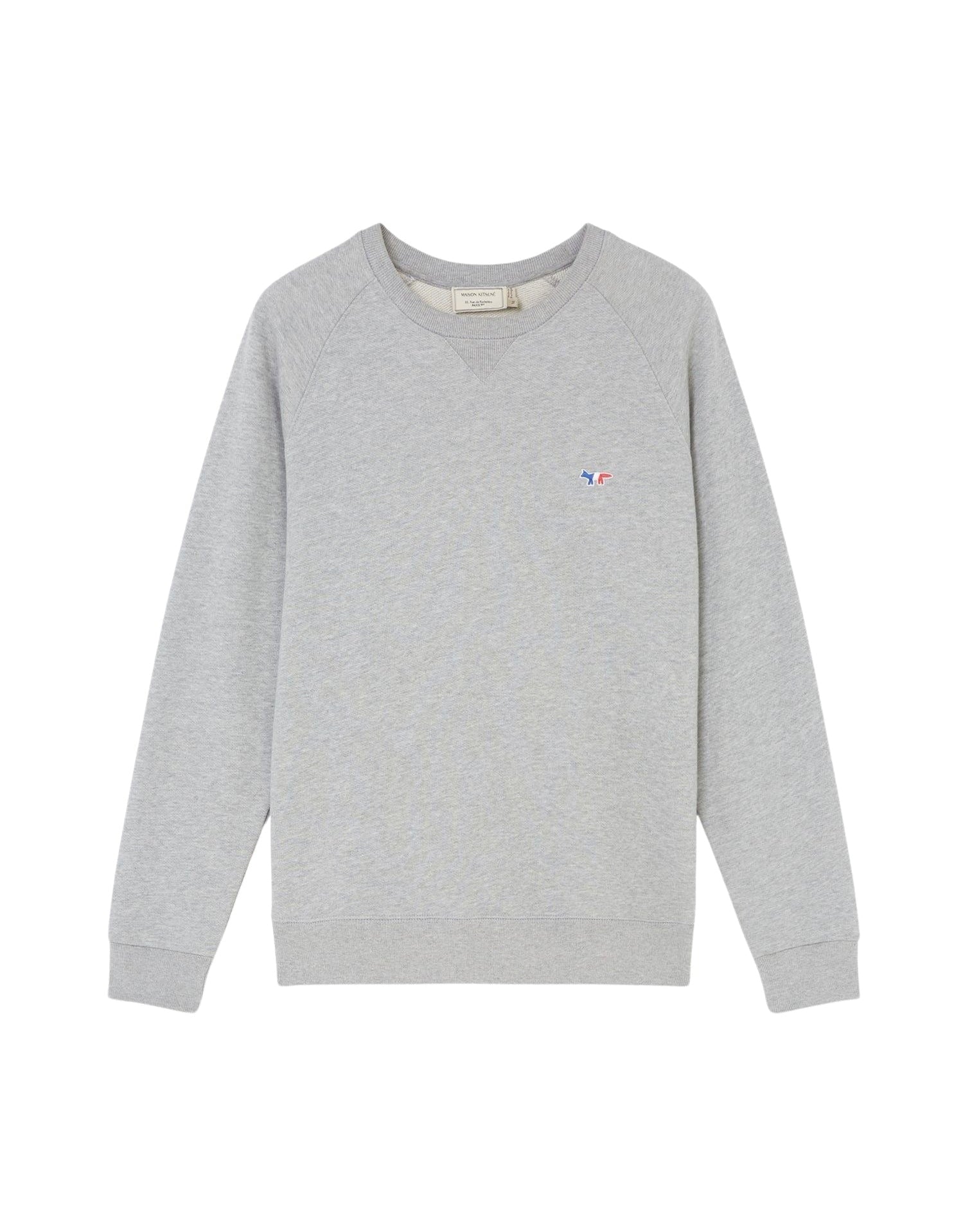 Sweatshirt à manches longues raglan - Grey Melange