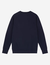 Long-sleeved raglan sweatshirt - Navy